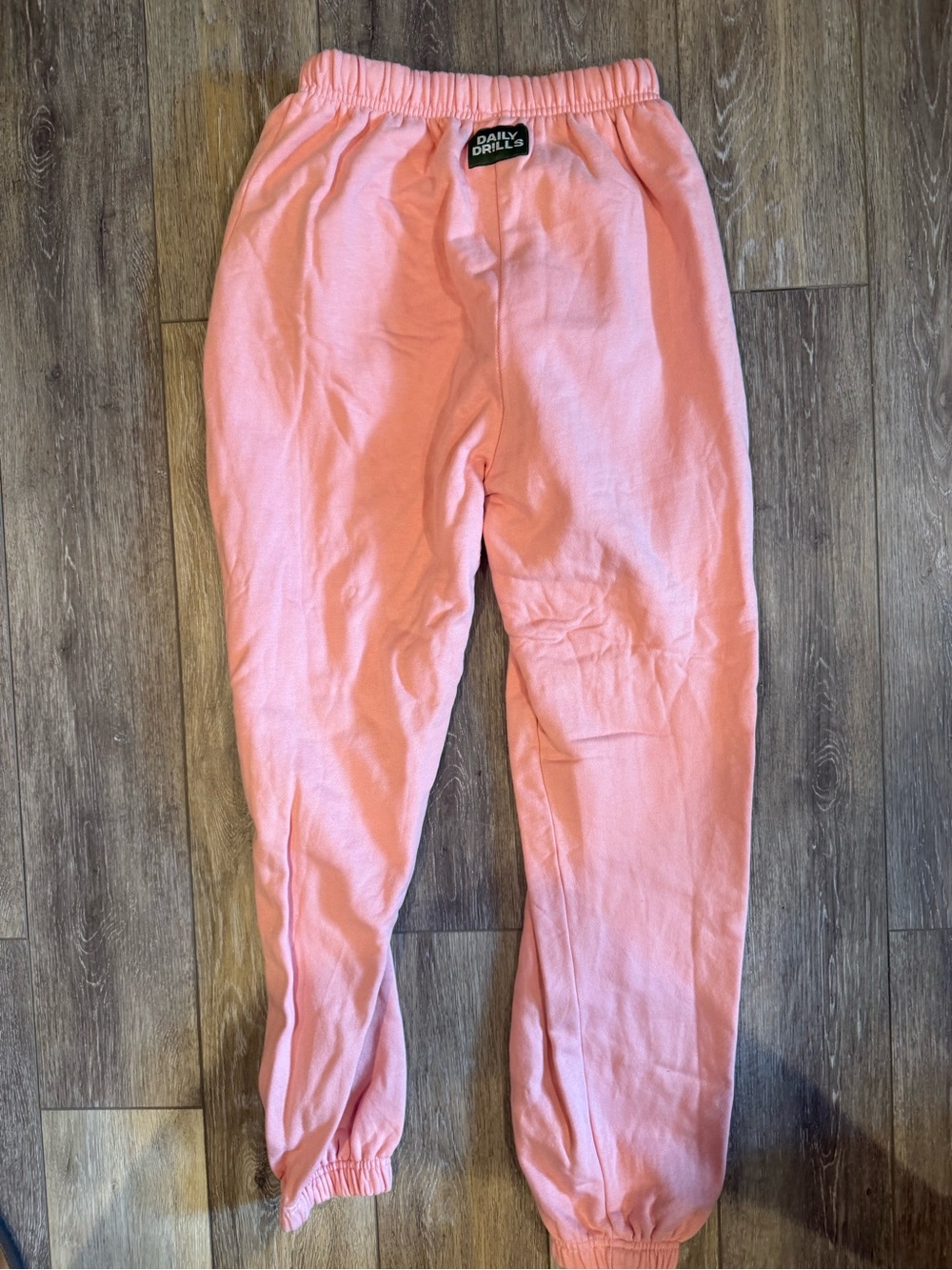 Daily Drills Pink Jogger Pants never worn